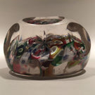 Antique New England Glass Co NEGC Paperweight Complex Millefiori Scramble