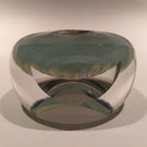 Vintage Upright Strathearn Art Glass Paperweight 8 Spoke Millefiori Twists