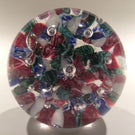 Quality Unknown Antique Art glass paperweight End of Day Harlequin Scramble