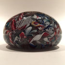 Rare Pietro Bigaglia Art Glass Paperweight Complex Franchini Millefiori Scramble