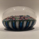 Rare Signed Antique Clichy Art Glass Paperweight Closepacked Complex Millefiori