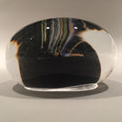 Vintage Kosta Boda Bertil Vallien Atelje Art Glass Paperweight Modern Design