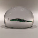 Antique Dupont Baccarat Art Glass Paperweight Detailed Lampworked Pansy