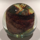 Vintage Kerry Glass Art Glass Handmade Modern Irish Art Glass Paperweight