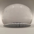 Rare Early Whitefriars Art Glass Paperweight Concentric Millefiori