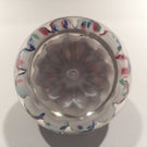 Antique Millville Art Glass Paperweight Multicolored Umbrella