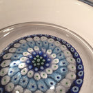 Vintage Whitefriars Art Glass Paperweight Millefiori Candy Dish/Ashtray c. 1970