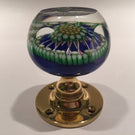 Vintage Perthshire Art Glass Millefiori Paperweight Doorknob