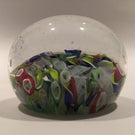 Antique Saint Louis Art Glass a paperweight End of Day Millefiori Scramble