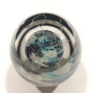 Vintage Josh Simpson Art Glass Paperweight Inhabited Planet Perfume Bottle