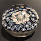 Antique New England Glass Co NEGC Paperweight Complex Millefiori Basket