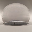 Rare Early Whitefriars Art Glass Paperweight Concentric Millefiori