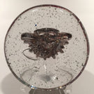 Encased "Badge Weight" Australian Military Medal Art Glass Paperweight