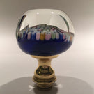 Perthshire Art Glass Paperweight Doorknob Concentric Closepacked Millefiori