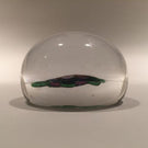 Antique Dupont Baccarat Art Glass Paperweight Detailed Lampworked Pansy