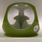 Vintage Saint Louis Art Glass Paperweight Double Overlay Millefiori Mushroom