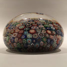 Huge Antique Baccarat Art Glass Paperweight Complex Closepacked Millefiori