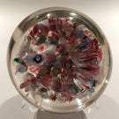 Antique New England Glass Co. Art Glass Paperweight Millefiori scramble