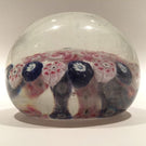NEGC New England Glass Co Concentric Complex Millefiori Art Glass Paperweight