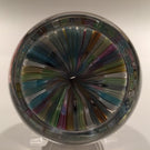 Baccarat Art Glass Paperweight Close Pack Millefiori 50+ Zodiac Silhouette Canes