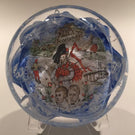 Tweedsmire Chirs Dodds Art Glass Paperweight Famous Scottish places & people