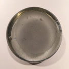 Rare Antique Albert Graeser Art Glass Paperweight Photo Floral Plaque