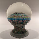 Exceptional Murano Piedouche Art Glass Paperweight Concentric Millefiori