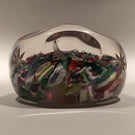 Antique New England Glass Co NEGC Paperweight Complex Millefiori Scramble