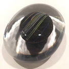 Vintage Kosta Boda Bertil Vallien Atelje Art Glass Paperweight Modern Design