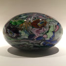 Huge 7"  Murano Art Glass Paperweight Doorstop Tutti Frutti End Of Day Scramble