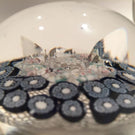 Antique New England Glass Co NEGC Paperweight Complex Millefiori Basket