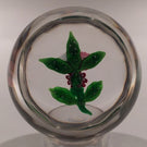 Rare Antique Clichy Art Glass Paperweight Lampworked Millefiori Nosegay Bouquet
