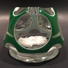Baccarat Art Glass Paperweight Thomas Paine Sulphide Faceted Double Overlay
