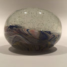 Antique German Silesia/Thuringia Art Glass Paperweight Millefiori Twist Basket