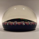 Vintage Paul Ysart Art Glass Paperweight lamp worked bouquet millefiori Garland