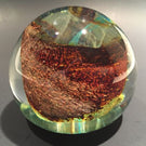 Vintage Kerry Glass Art Glass Handmade Modern Irish Art Glass Paperweight