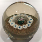 Vintage Murano Fratelli Toso Art Glass Paperweight Millefiori Grape Silhouette