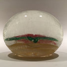 Early Chinese Art Glass Paperweight Lampworked Double Clamantis