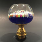 Perthshire Art Glass Paperweight Doorknob Concentric Closepacked Millefiori