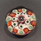 Antique German Silesia/Thuringia Art Glass Paperweight Complex Millefiori