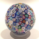Fantastic Murano Art Glass Paperweight High Quality Close Packed Millefior
