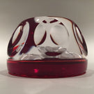Vintage Cristal D'Albert Art Glass Paperweight Hemingway Sulphide