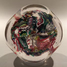 Antique New England Glass Co NEGC Paperweight Complex Millefiori Scramble