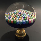 Perthshire Art Glass Paperweight Doorknob Concentric Closepacked Millefiori