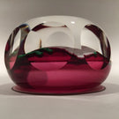 Vintage Perthshire Art Glass Paperweight Millefiori Christmas Bells C. 1977