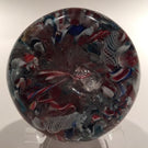 Rare Pietro Bigaglia Art Glass Paperweight Complex Franchini Millefiori Scramble