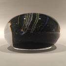 Vintage Kosta Boda Bertil Vallien Atelje Art Glass Paperweight Modern Design