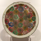 Early 1930s Chinese Art Glass Paperweight Patterned Complex Millefiori