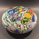 Huge 7"  Murano Art Glass Paperweight Doorstop Tutti Frutti End Of Day Scramble