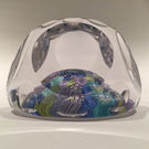 Vintage Whitefriars Art Glass Paperweight Faceted complex Millefiori Closepack
